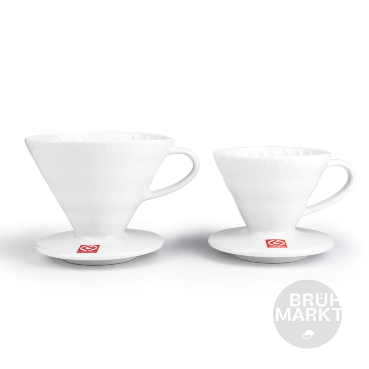 Hario V60 Keramikfilter, weiß
