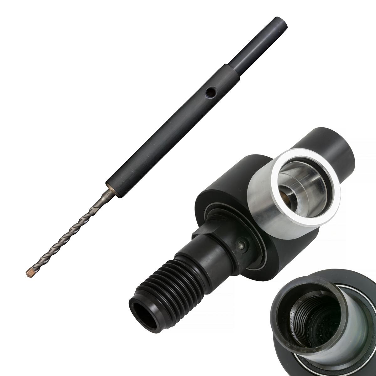 Staubabsaugung Schnellwechselsystem<br> für SDS-Bohrer M 18 i - M 16 a <br> inklusive SDS-Plus Zentrierbohrer – Märkische Diamantwerkzeuge Staubabsaugung Schnellwechselsystem<br> für SDS-Bohrer M 18 i - M 16 a <br> inklusive SDS-Plus Zentrierbohrer – Märkische Diamantwerkzeuge