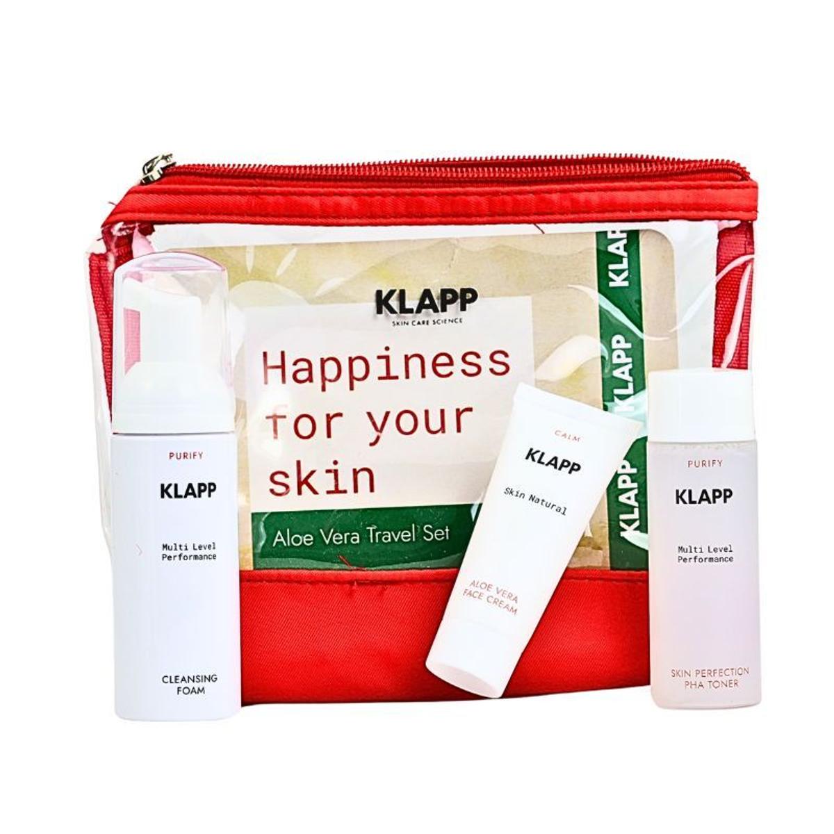 Klapp Aloe Vera Travel Set  Beautyteam-Onlineshop