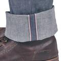 The Blubaugh | Mid Rise Slim Straight Grey Selvedge Jeans | 11 Oz.
