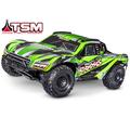 STOPMUTTER ALU 5MM MIT FLANSCH VERZAHNT SCHWARZ (4) TRAXXAS UDR, MAXX *J*