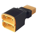 PARALLEL ADAPTER XT90 KURZ H-SPEED (DOPPELTE KAPAZITÄT/GLEICHE SPANNUNG)