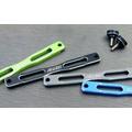 Dämpferplatte stiffener Set v/h SAMIX Axial SCX10-2