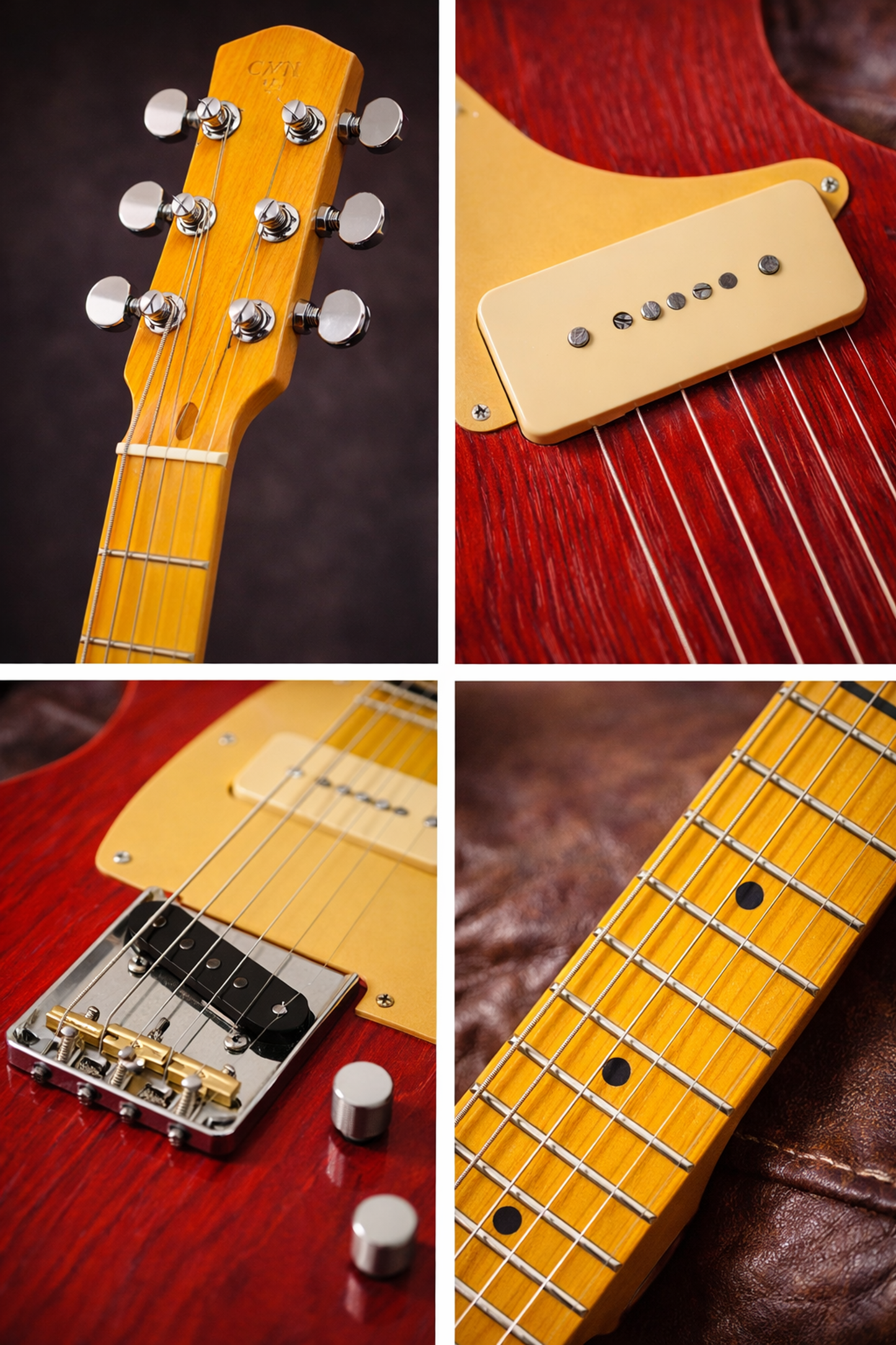 Larry Carlton I5T Candy Apple Red