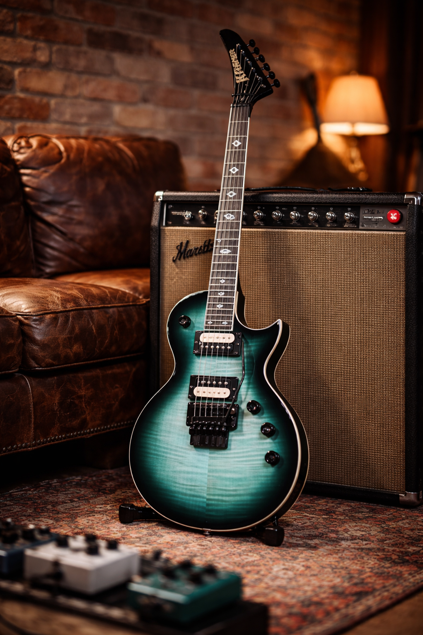 Kramer Guitars Assault Figured Caribbean Blue