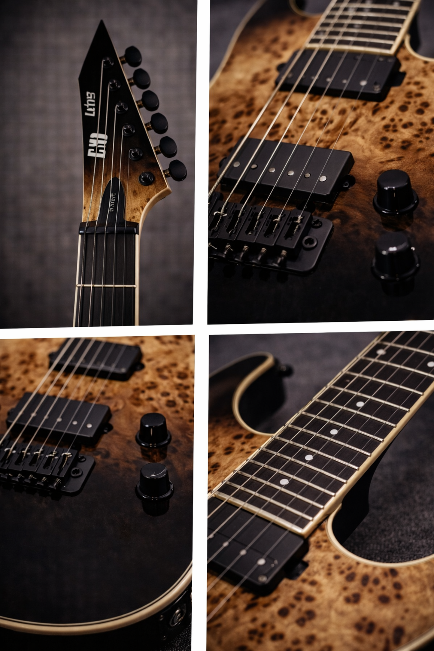 ESP LTD M-1000HT BP Black Fade