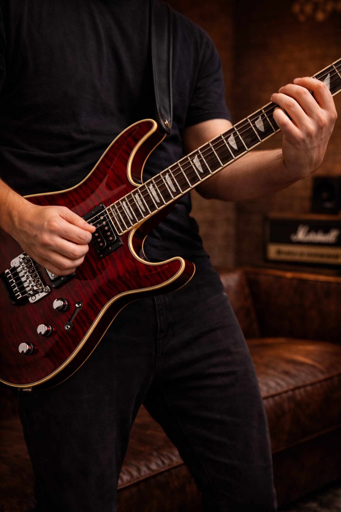 Schecter Omen Elite-6 LH BCHB
