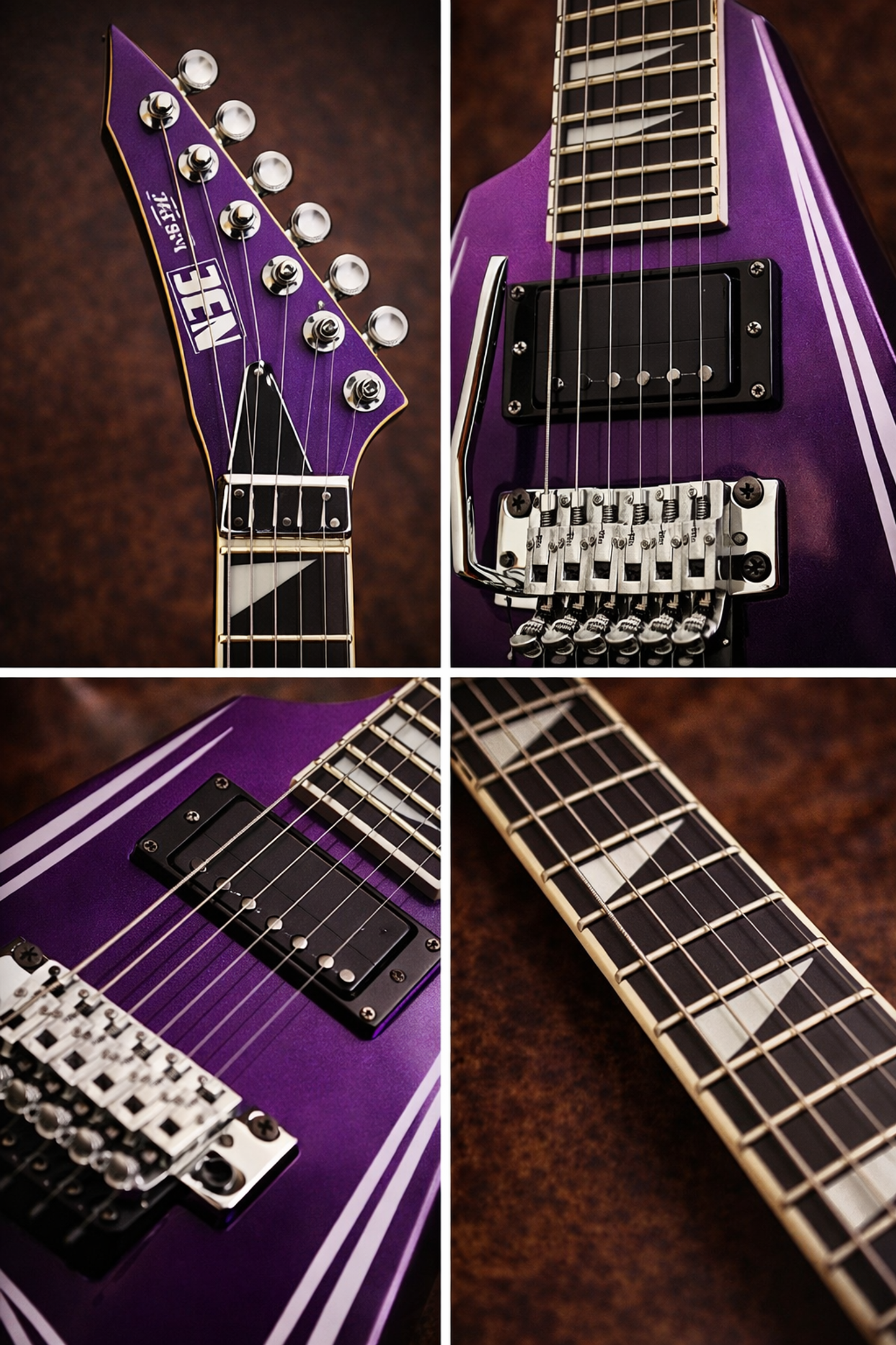 ESP LTD Alexi Hexed Sawtooth LH