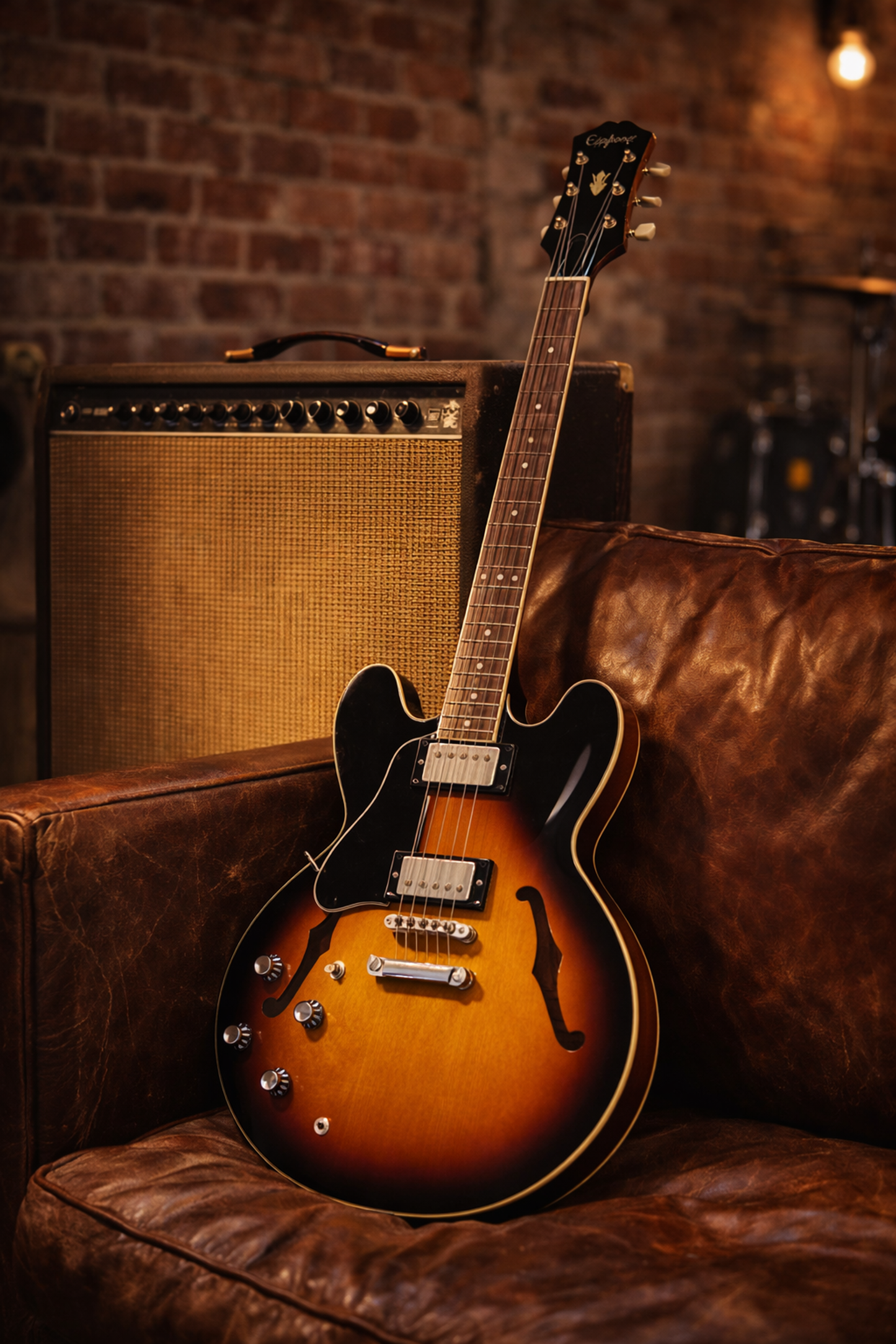 Epiphone ES-335 Vintage Sunburst LH