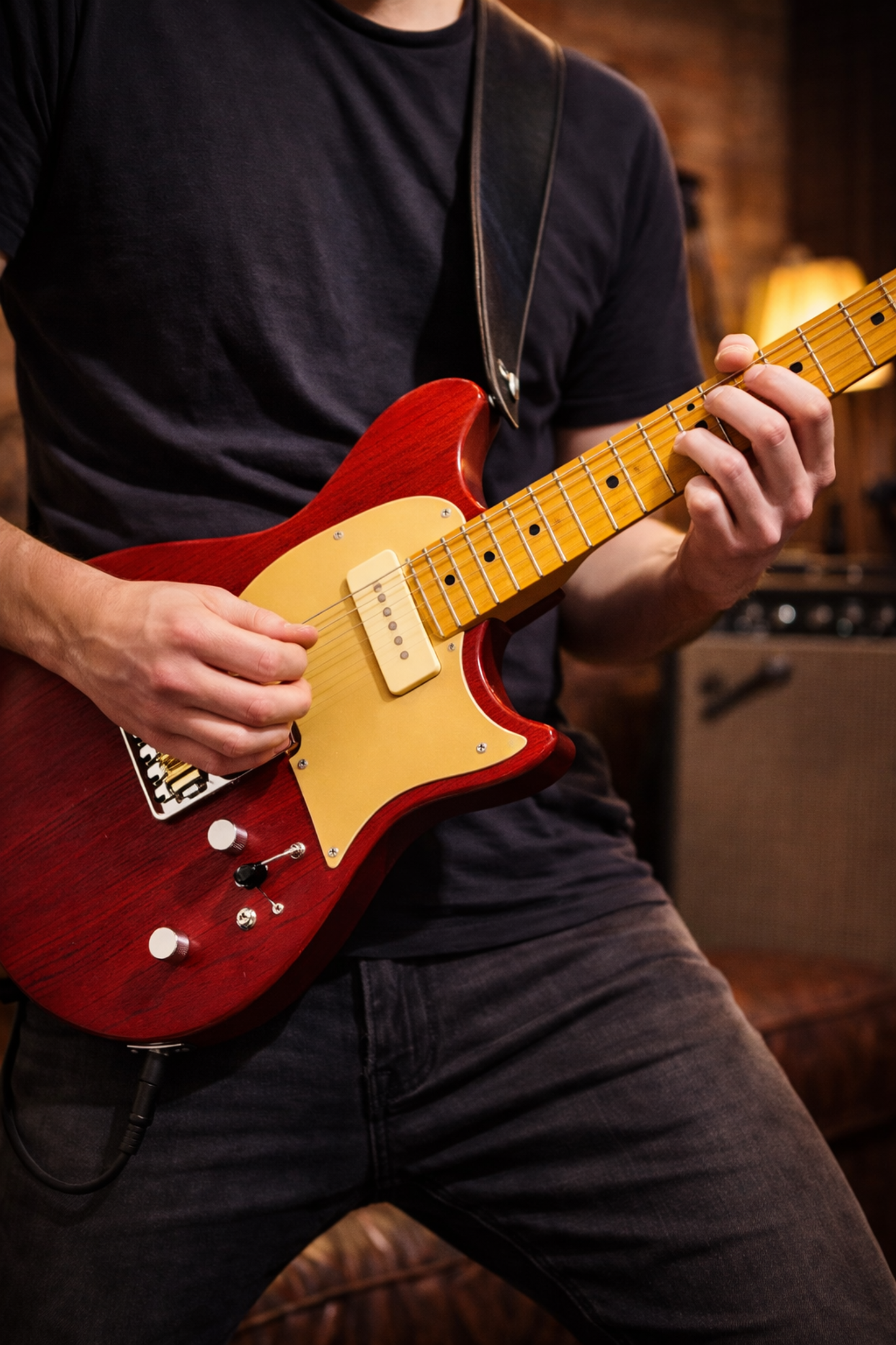 Larry Carlton I5T Candy Apple Red