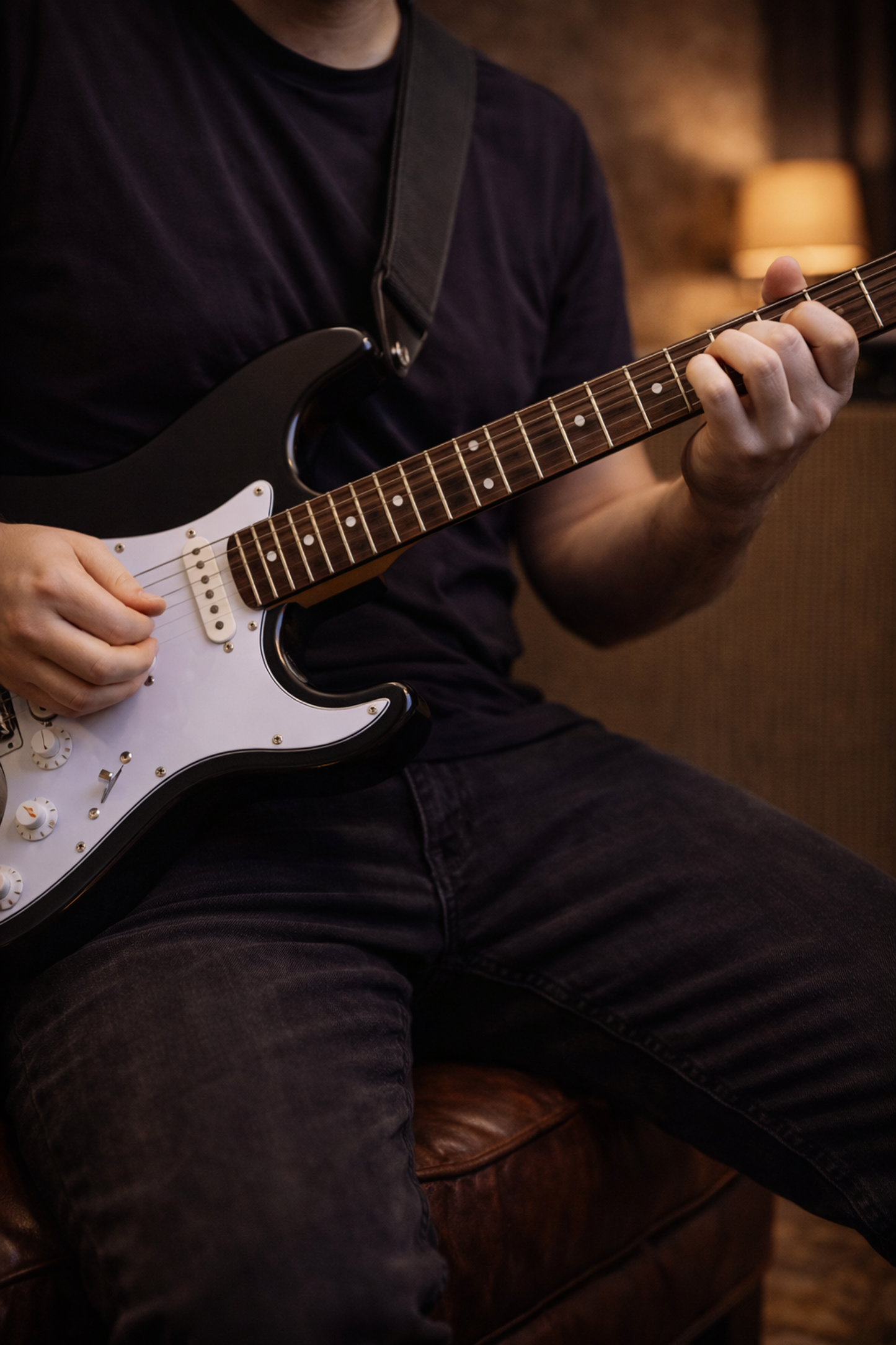 Harley Benton ST-20 BK E-Gitarre