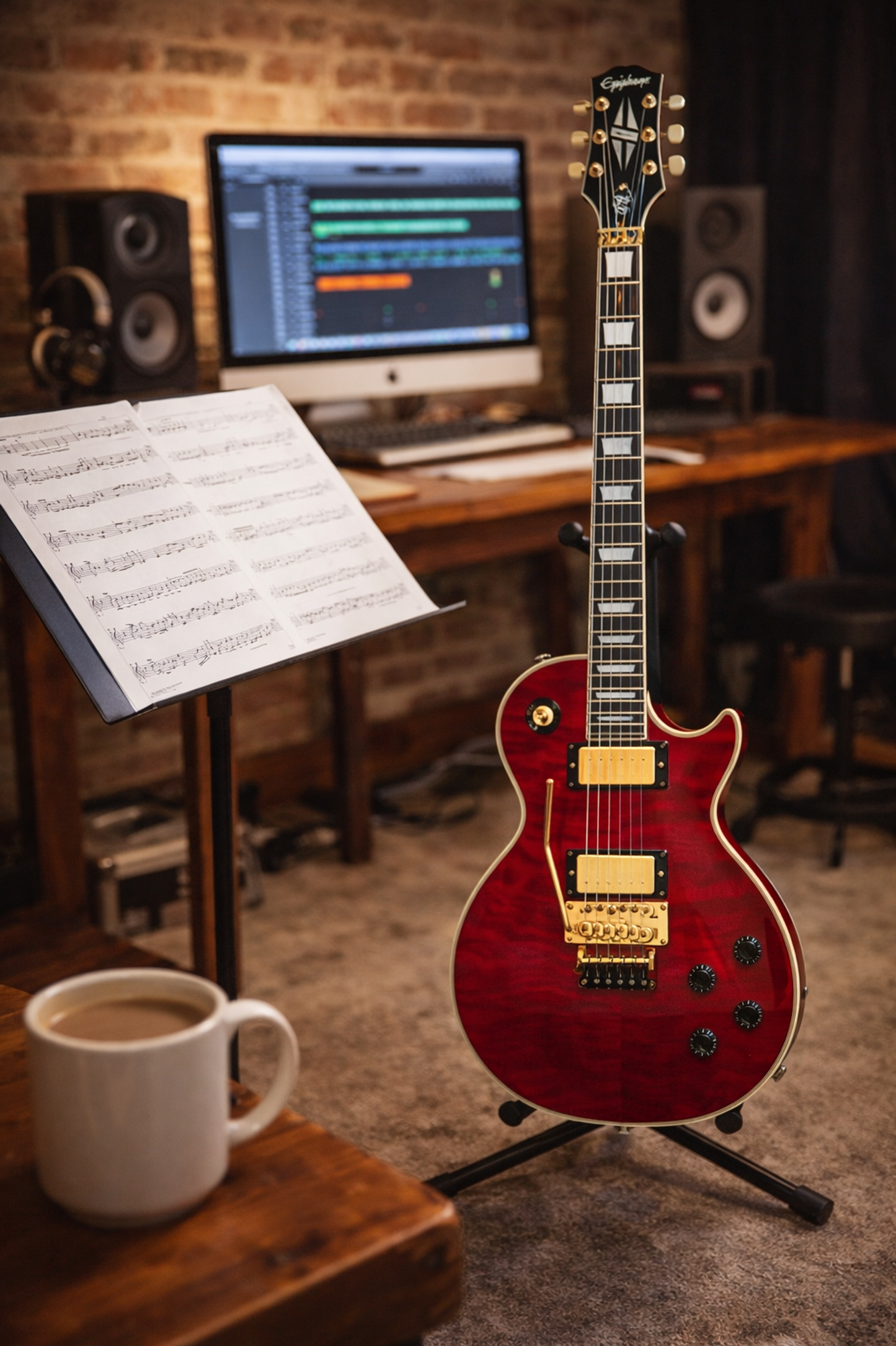 Epiphone Alex Lifeson LP Custom A LH