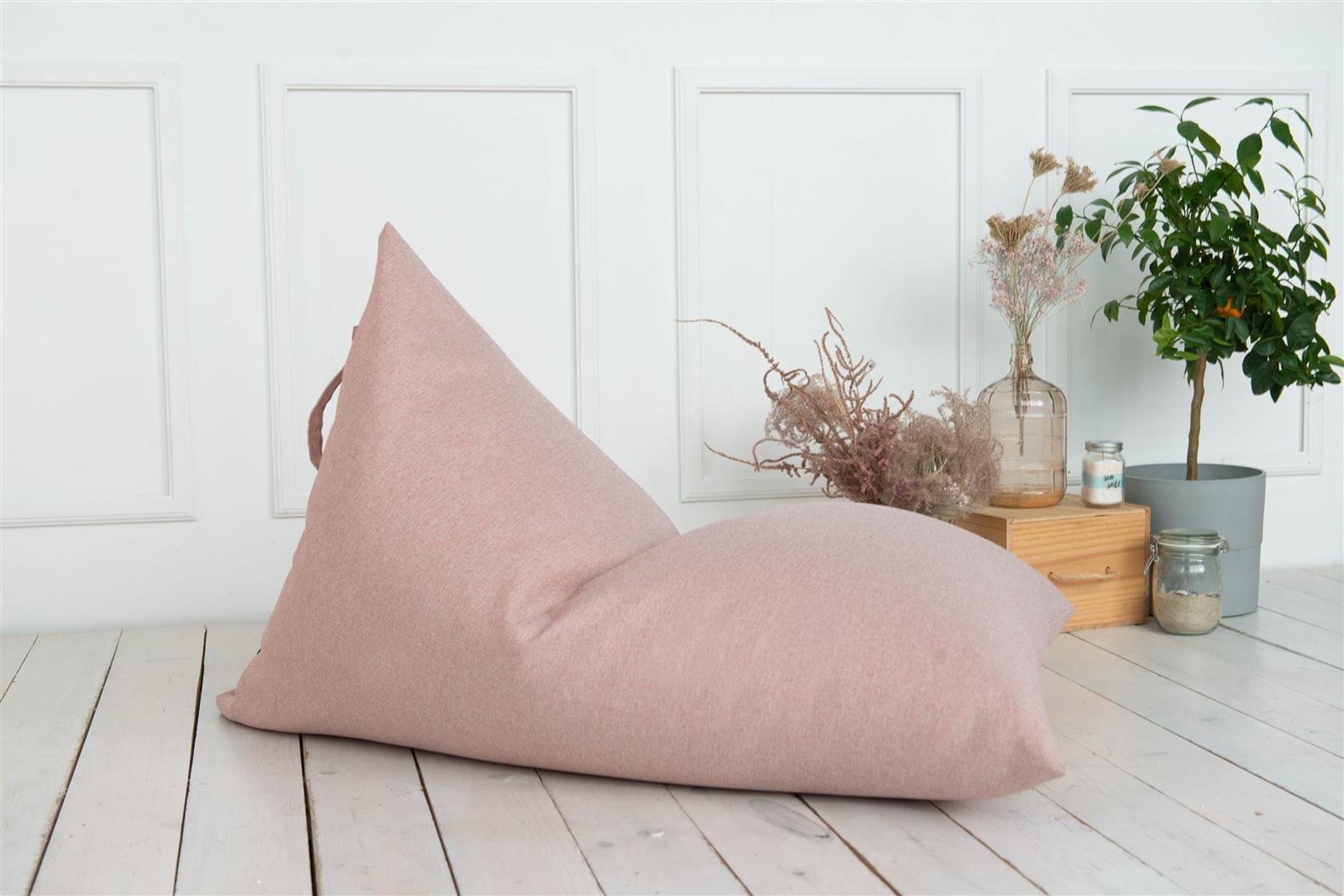 Indoor-Sitzsack Razz rose Design