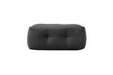 Dunkelgrauer Pouf NOT-A-SOFA im skandinavischen Stil mit modernem Design - Ablage für Füße und Beine