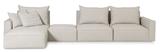 Modulsofa Wohnlandschaft Liegesofa skandinavisches Design