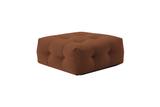 Bequemer Sofahocker mit modularem Aufbau und modernem skandinavischen Design in braun - Pouf NOT-A-SOFA