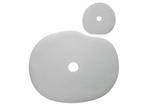 Graue Leder-Tischsets skandinavisches Design