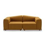 Sofa Sailer 2-Sitzer senfgelb