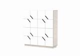 Highboard Maze Holz weiß