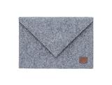 Laptoptasche Skive Filz hellgrau