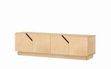 TV Schrank Holz minimalistisches Design