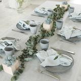 Tischdecke leinen hochzeit