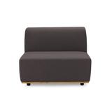 Lounge-Polstersessel grau Wohnzimmer