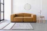 2er-Sofa für Wohnzimmer skandinavisches Design