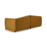 Lounge-Sofa 2-Sitzer Mustard Design