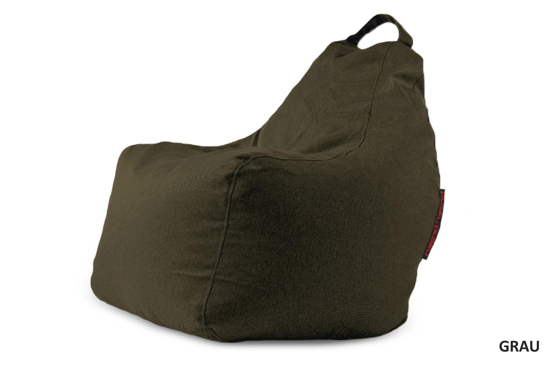 Sitzsack Wohnzimmer dunkelgrau günstig kaufen