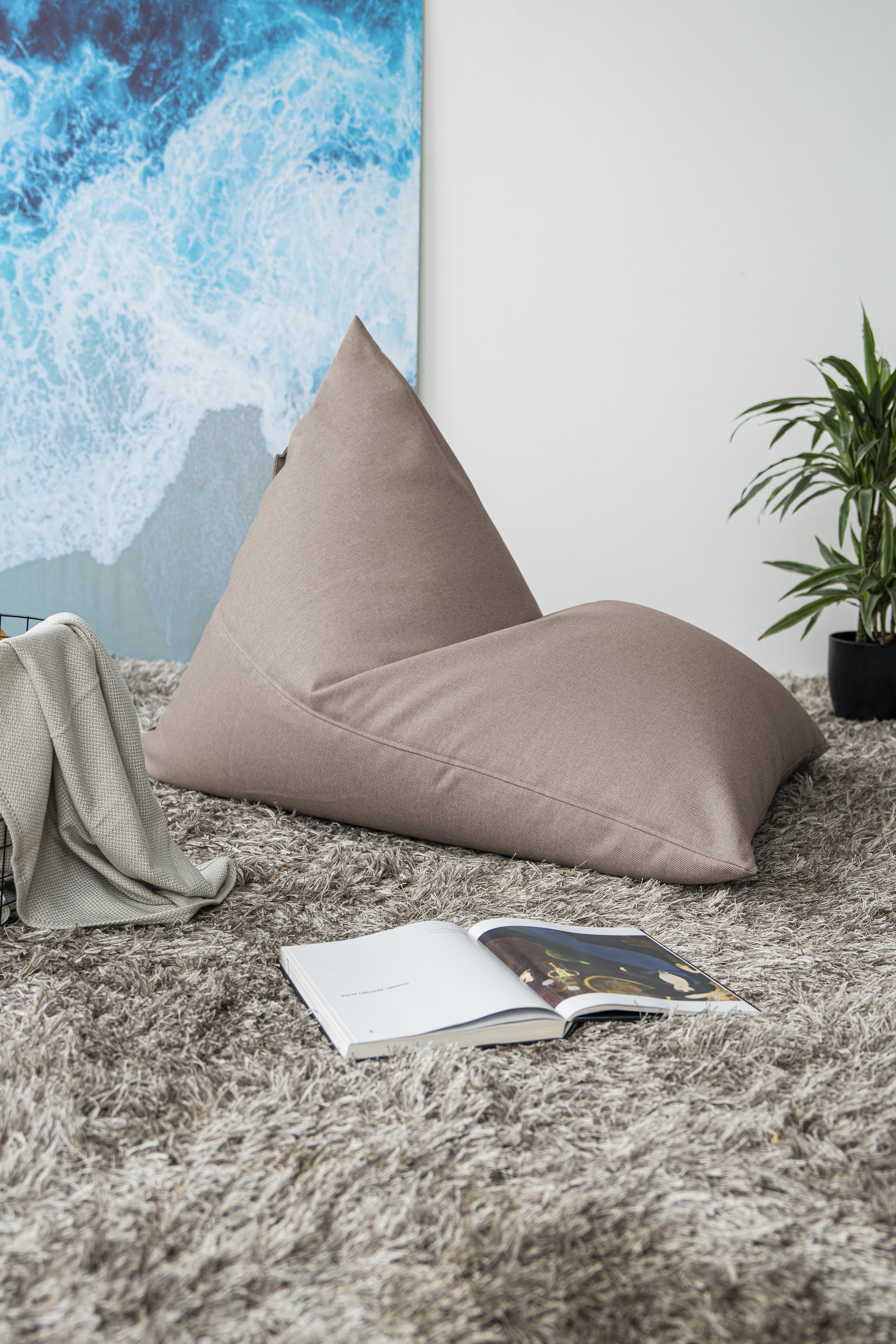 Sitzsack Razz braun - bequemer Sessel für Leseecke