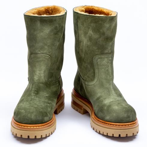BOOTS, khaki