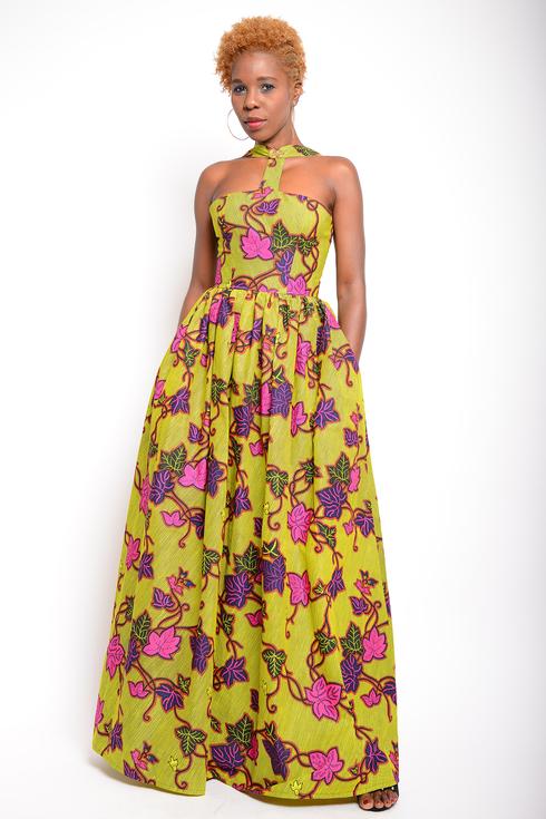 Afrikanisches Kleid Stella-Nova