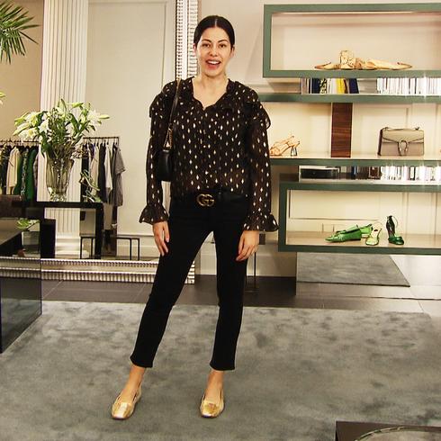 Jeans, schwarz overdyed