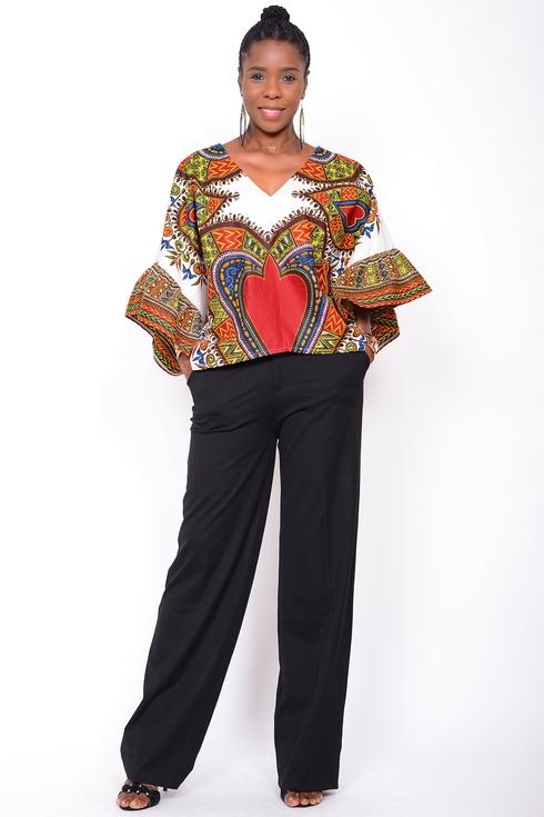 Afrikanische Bluse Atarah