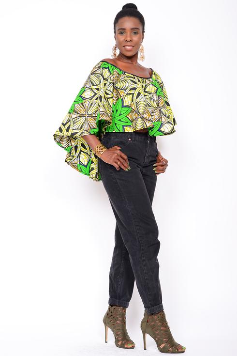 Bluse Liora Verde