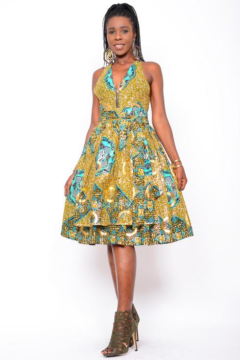 Dirndl Aurelia Turquoise