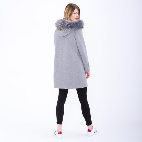 Coat (Hoody), light-grey