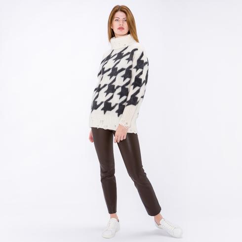 PULLOVER, schwarz weiß