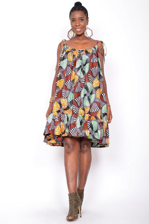 Afrikanisches Kleid Sunbrella