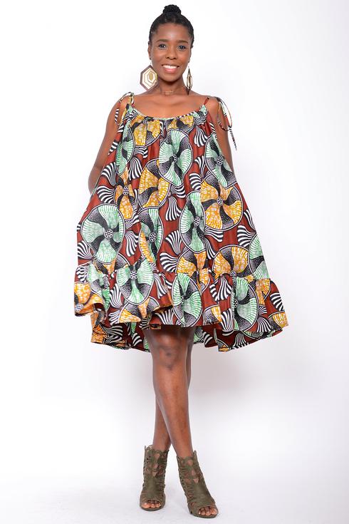 Afrikanisches Kleid Sunbrella