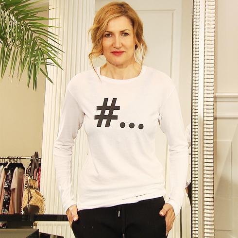 T-Shirt Longsleeve, white