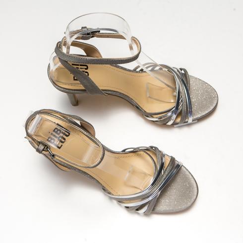 SANDALETTE, silber