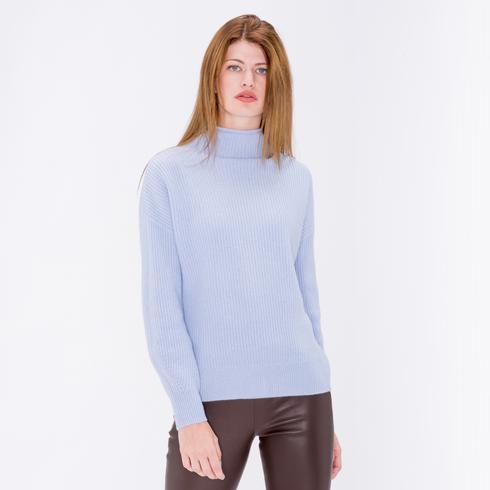 PULLOVER, hellblau
