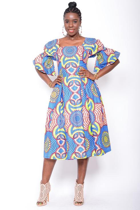 Afrikanisches Kleid Marilena