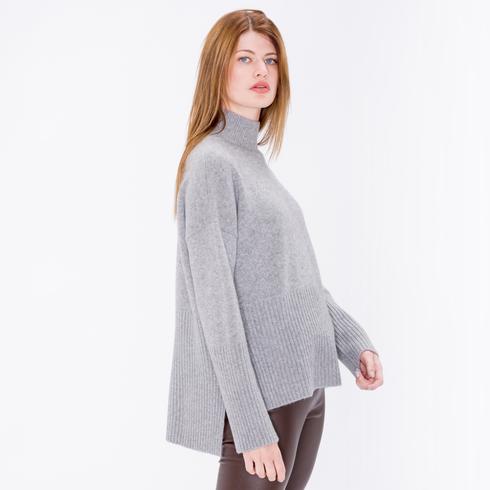 PULLOVER, silber