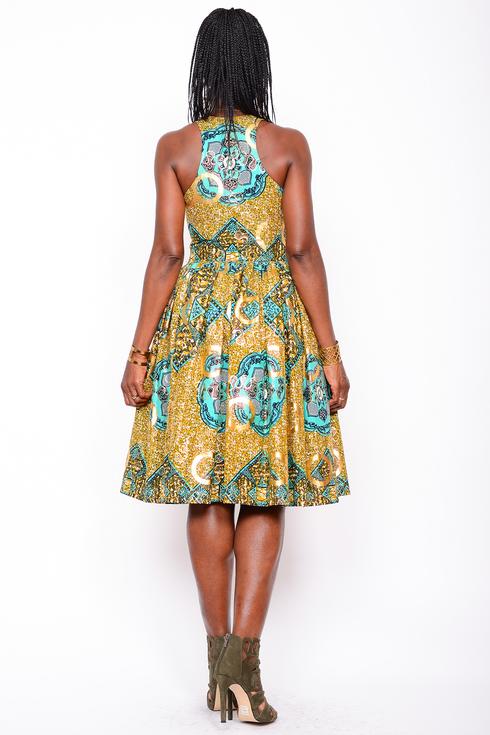 Kleid Aurelia Turquoise