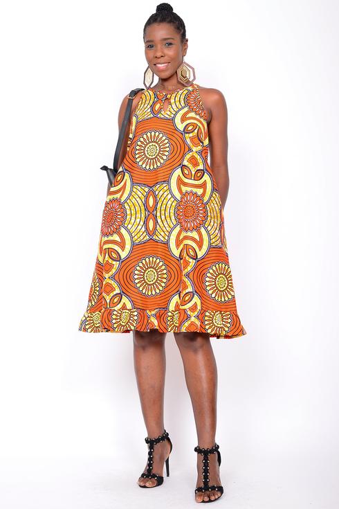 Afrikanisches Kleid Zilpa