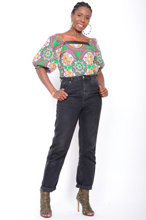 Afrikanische Bluse Ceres
