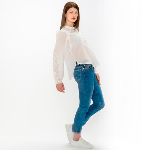 BLUSE, white